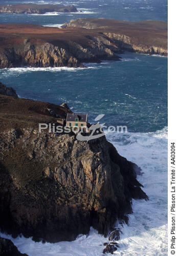 Pointe de Bac'Haol - © Philip Plisson / Plisson La Trinité / AA03094 - Nos reportages photos - Ouessant