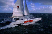 Code One en route pour The Race © Philip Plisson / Plisson La Trinité / AA03105 - Photo Galleries - Boat