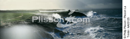 Côte sauvage - Quiberon - © Philip Plisson / Plisson La Trinité / AA03125 - Photo Galleries - Storm at sea