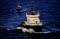 L'Abeille Flandre en remorquage © Philip Plisson / Plisson La Trinité / AA03130 - Photo Galleries - Boat
