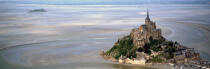 Le Mont Saint Michel © Philip Plisson / Plisson La Trinité / AA03227 - Nos reportages photos - Ville [50]