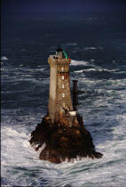 Le phare de la Vieille © Philip Plisson / Plisson La Trinité / AA03260 - Nos reportages photos - Sein [Raz de]