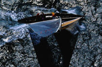 Régate de 8 mètres JI à la Trinité sur mer © Philip Plisson / Plisson La Trinité / AA03348 - Nos reportages photos - Quiberon [Baie de]