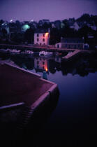 Le Bono la nuit. © Philip Plisson / Plisson La Trinité / AA03385 - Nos reportages photos - Port