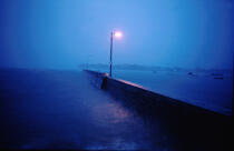 Port-Navalo, la nuit. © Philip Plisson / Plisson La Trinité / AA03391 - Photo Galleries - Morbihan [The gulf of the]