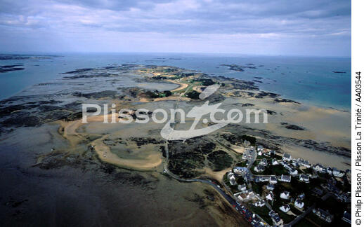 Ile Callot. - © Philip Plisson / Plisson La Trinité / AA03544 - Photo Galleries - Morlaix [The Bay of]