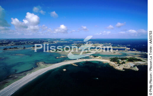 L'archipel de Port-Blanc. - © Philip Plisson / Plisson La Trinité / AA03753 - Nos reportages photos - Site [22]