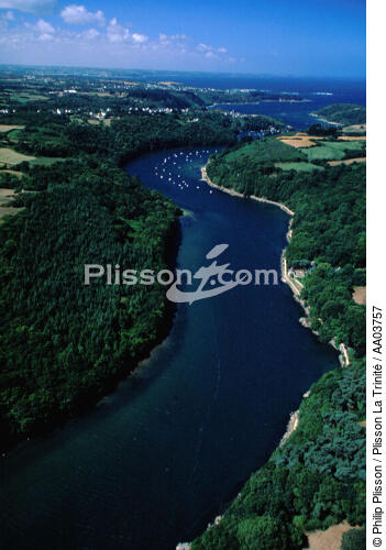 La rivière du Léguer - © Philip Plisson / Plisson La Trinité / AA03757 - Nos reportages photos - Léguer [rivière du]