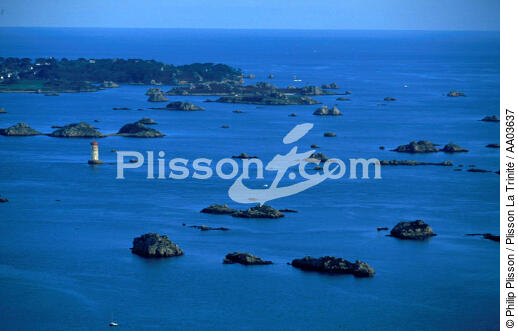 Bréhat. - © Philip Plisson / Plisson La Trinité / AA03637 - Photo Galleries - Lighthouse [22]