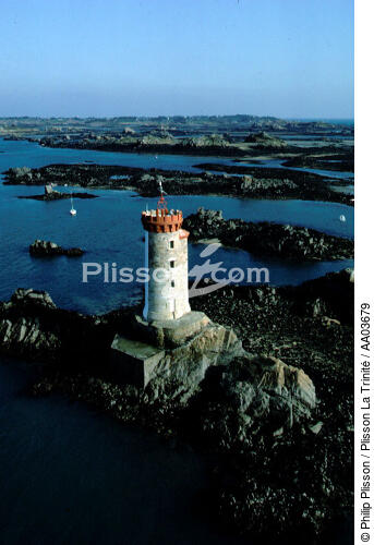 La Croix. - © Philip Plisson / Plisson La Trinité / AA03679 - Photo Galleries - Lighthouse [22]