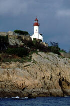 Le phare de Port-Manec'h. © Philip Plisson / Plisson La Trinité / AA03828 - Photo Galleries - Port-Manec'h