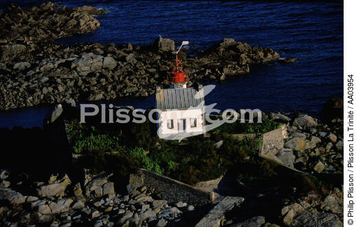 Phare de St-Quay-Portrieux. - © Philip Plisson / Plisson La Trinité / AA03954 - Photo Galleries - Island [22]