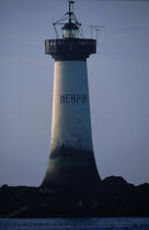 Herpin. © Philip Plisson / Plisson La Trinité / AA03980 - Nos reportages photos - Signalisation maritime