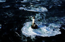 Ar Men au large de l'île de Sein © Philip Plisson / Plisson La Trinité / AA04020 - Nos reportages photos - Signalisation maritime