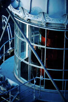 Théo Malgorne : le gardien de phare sur Kéréon © Philip Plisson / Plisson La Trinité / AA04036 - Photo Galleries - Iroise Sea [The]