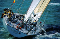 La Poste © Philip Plisson / Plisson La Trinité / AA04078 - Photo Galleries - Sailing Race