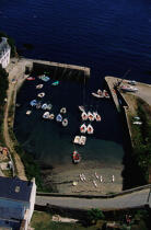 Le petit port de Port Lay à Groix. © Guillaume Plisson / Plisson La Trinité / AA04135 - Nos reportages photos - Ile [56]