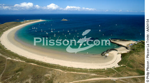 Houat beach. - © Philip Plisson / Plisson La Trinité / AA04154 - Photo Galleries - Morbihan