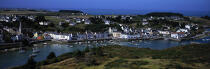 Sauzon, vue aérienne du port. © Philip Plisson / Plisson La Trinité / AA04180 - Photo Galleries - Belle-Ile