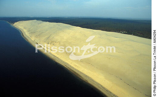 Dune du Pilat. - © Philip Plisson / Plisson La Trinité / AA04294 - Nos reportages photos - Gironde