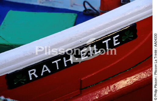 Détail d'un bateau de pêche. - © Philip Plisson / Plisson La Trinité / AA04330 - Photo Galleries - Registration