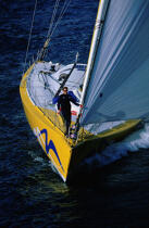 C. Chabaud sur Whirpool. © Guillaume Plisson / Plisson La Trinité / AA04337 - Photo Galleries - Maxi-monohull Racing Yacht