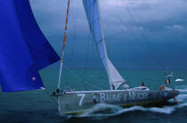 Baume & Mercier lors d'entrainements pour la route du Rhum. © Guillaume Plisson / Plisson La Trinité / AA04340 - Photo Galleries - Sailing Race