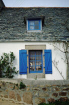 Maison bretonne. © Philip Plisson / Plisson La Trinité / AA04389 - Photo Galleries - Window