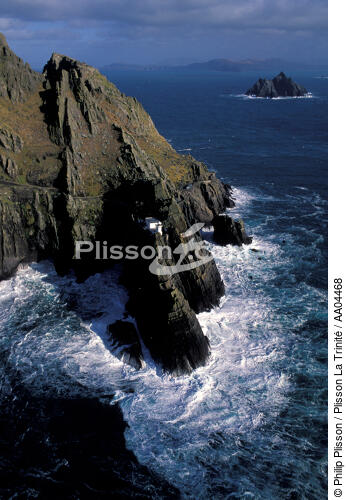 Phare de Skellig. - © Philip Plisson / Plisson La Trinité / AA04468 - Photo Galleries - Island [Ire]