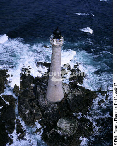 Phare de Skerryvore. - © Philip Plisson / Plisson La Trinité / AA04471 - Photo Galleries - Lighthouse [Scot]