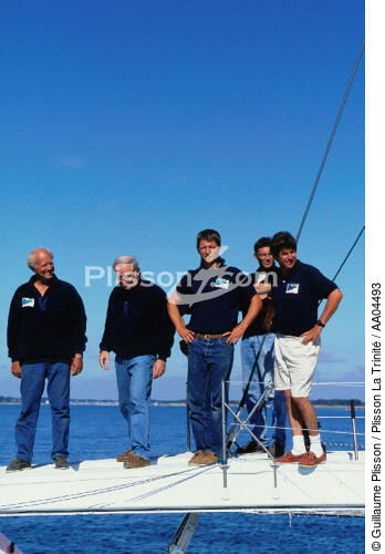 Equipage de l'hydroptère en 1997. - © Guillaume Plisson / Plisson La Trinité / AA04493 - Photo Galleries - Crew member