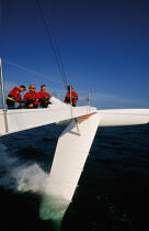 L'hydroptère, version 1997. © Philip Plisson / Plisson La Trinité / AA04498 - Photo Galleries - Boat