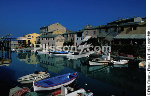 Port de Centuri. - © Philip Plisson / Plisson La Trinité / AA04569 - Photo Galleries - Town [Corsica]