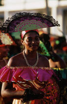 Femme antillaise. © Philip Plisson / Plisson La Trinité / AA04541 - Nos reportages photos - Antilles [Les]