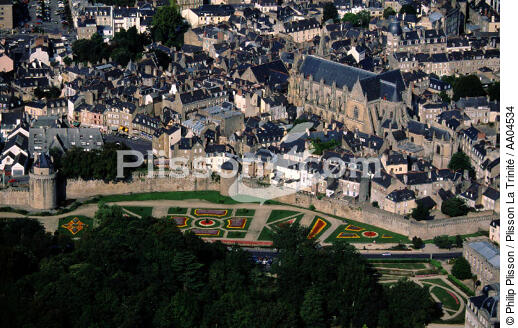 Remparts de Vannes - © Philip Plisson / Plisson La Trinité / AA04534 - Photo Galleries - Town [56]