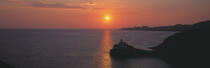 Phare de Bonifacio. © Philip Plisson / Plisson La Trinité / AA04602 - Photo Galleries - Sunset