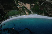 Plage en Corse. © Philip Plisson / Plisson La Trinité / AA04441 - Photo Galleries - Beach