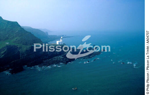 Phare Hartland Point dans le Devon, Angleterre. - © Philip Plisson / Plisson La Trinité / AA04707 - Photo Galleries - Mist