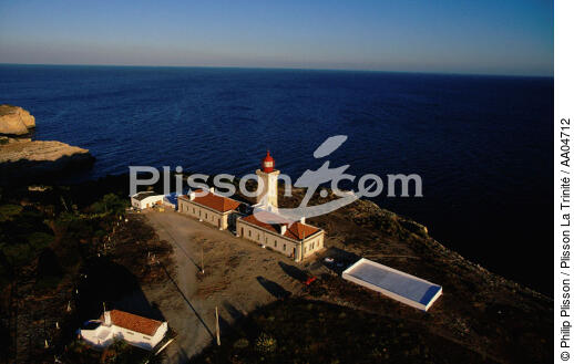 Le phare Alfanzina, Portugal. - © Philip Plisson / Plisson La Trinité / AA04712 - Photo Galleries - Lighthouse [Por]