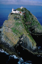 In Ireland, the Bull Rock. © Philip Plisson / Plisson La Trinité / AA04742 - Photo Galleries - Lighthouse [Ire]