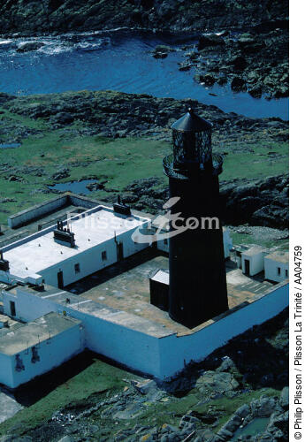 Phare de Slyne Head, Irlande. - © Philip Plisson / Plisson La Trinité / AA04759 - Photo Galleries - Irish Lighthouses