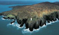 Ardnakinna, phare irlandais. © Philip Plisson / Pêcheur d’Images / AA04761 - Nos reportages photos - Phares Irlande