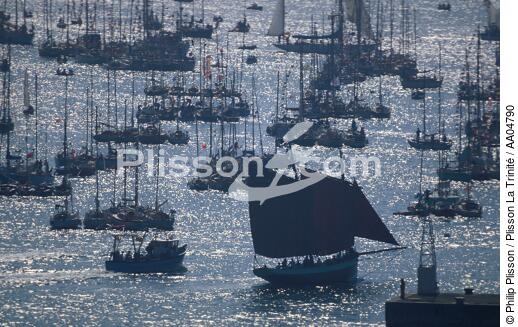Pendant Brest 96. - © Philip Plisson / Plisson La Trinité / AA04790 - Nos reportages photos - Brest 96