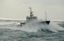 L'Abeille Flandre. © Philip Plisson / Plisson La Trinité / AA04791 - Nos reportages photos - Activité maritime
