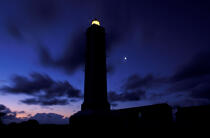 Le phare La Petite Foule. © Philip Plisson / Plisson La Trinité / AA04797 - Nos reportages photos - Nuit