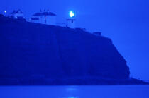 Black Head la nuit. © Philip Plisson / Plisson La Trinité / AA04821 - Nos reportages photos - Activité maritime