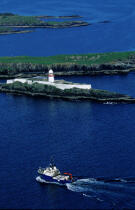 Rotten Island. © Philip Plisson / Plisson La Trinité / AA04859 - Photo Galleries - Lighthouse [Ire]