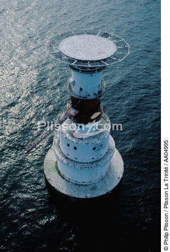 Kish lighthouse. - © Philip Plisson / Plisson La Trinité / AA04995 - Photo Galleries - Kish