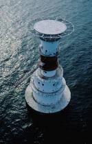 Kish lighthouse. © Philip Plisson / Plisson La Trinité / AA04995 - Nos reportages photos - Phares Irlande