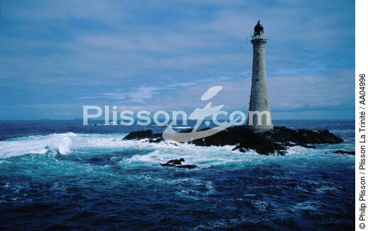 Skerryvore, sur les côtes écossaises. - © Philip Plisson / Plisson La Trinité / AA04996 - Photo Galleries - Lighthouse [Scot]